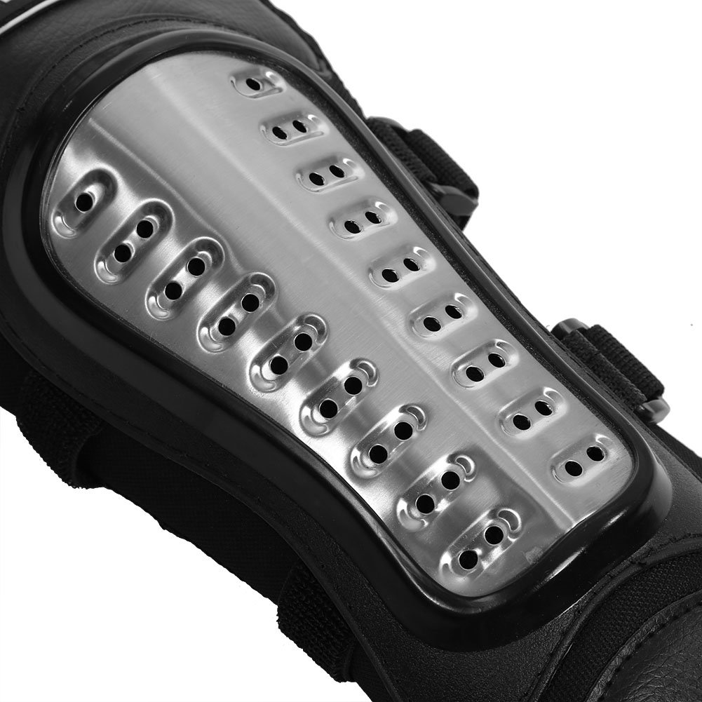 Moto Ginocchiera Parastinchi Pad,Moto Ginocchio Protector,Regolabile Motocross Ginocchio Protezione Armatura Racing Attrezzi Protettivi,Gear protettivo per adulti