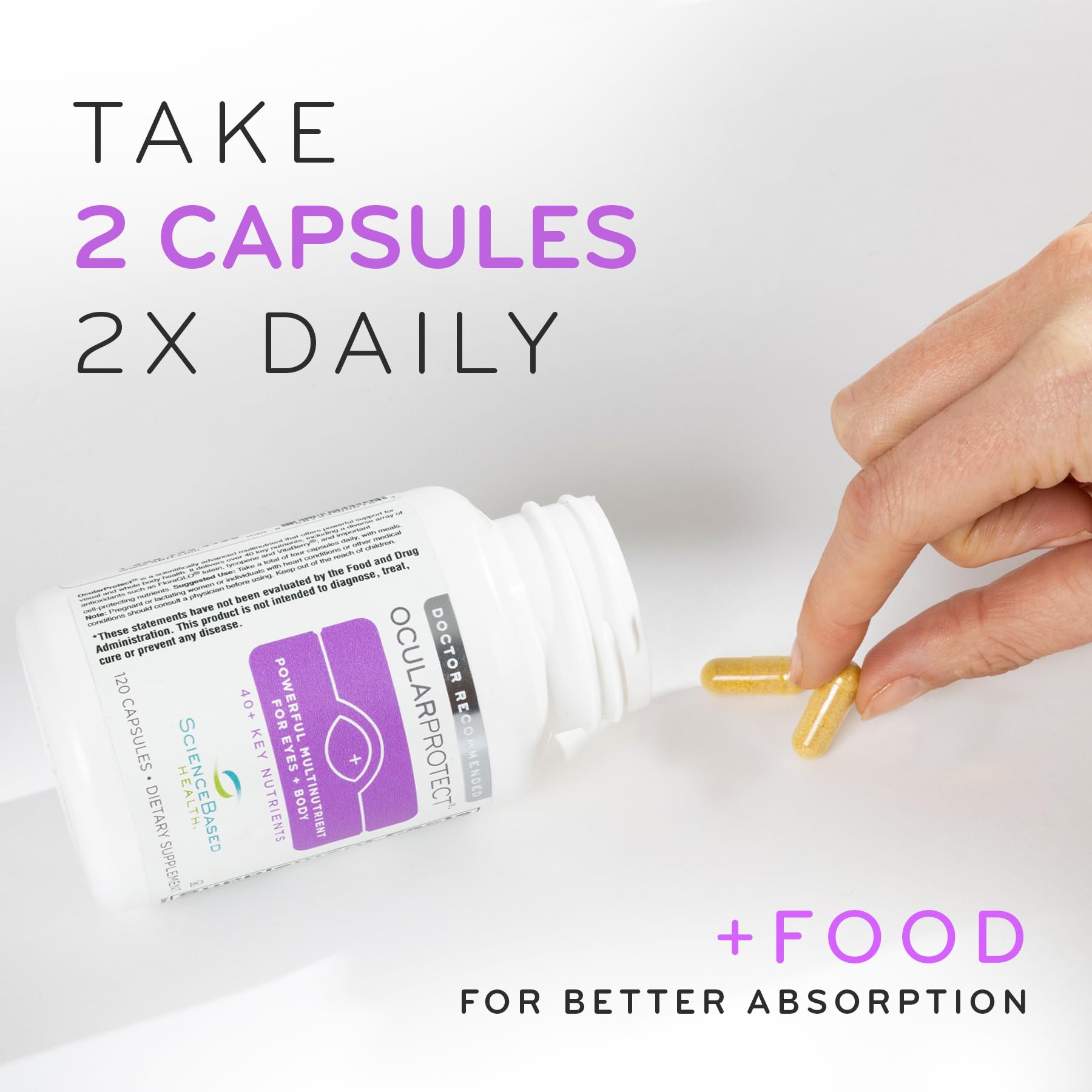 ScienceBased Health OcularProtect Multivitamin with Eye Nutrients – 120 Ct — Amazon image 6