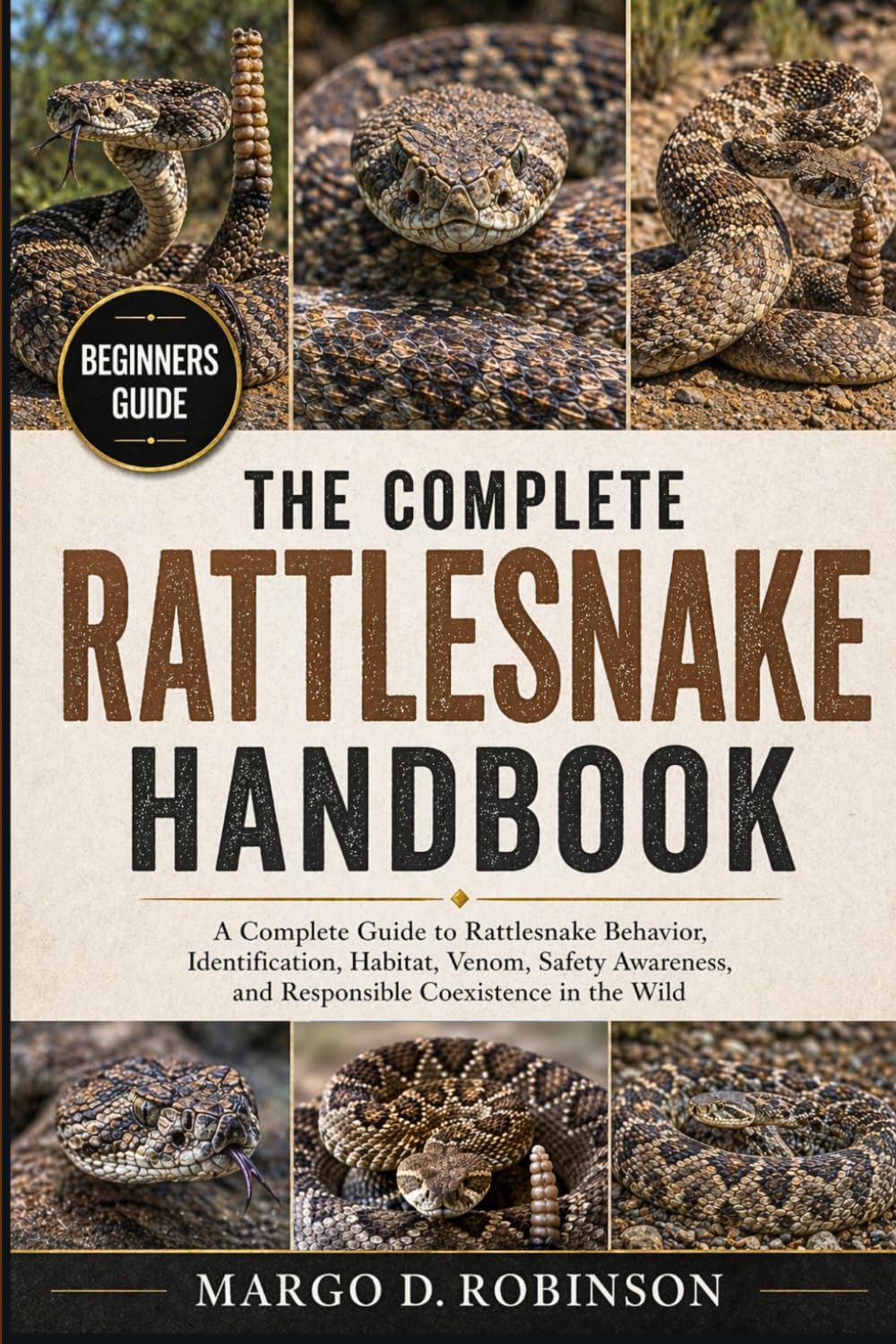 THE COMPLETE RATTLESNAKE HANDBOOK: A Complete Guide to Rattlesnake Behavior, Identification, Habitat, Venom, Safety Awareness, and Responsible Coexistence in the Wild