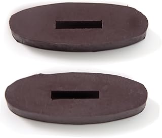 Roma Rubber Diamond Rein Stop Brown