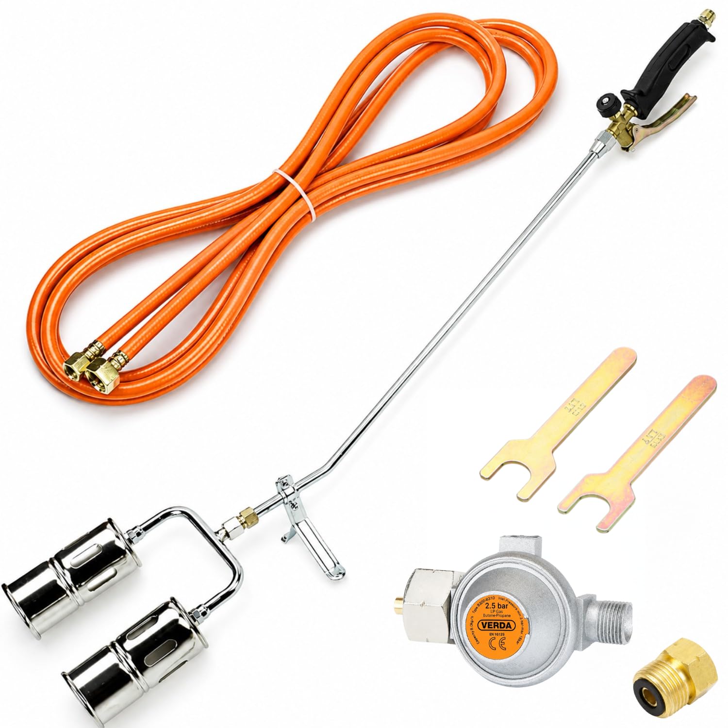 Quemador de gas SN0285R2 110 kW con 2 boquillas