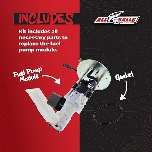 Miniatura 3 de All Balls Módulo de bomba de combustible (47-1019) de repuesto para Polaris RZR 4 800 2010, RZR 800 2008 2009, RZR 800 construido después del 10110