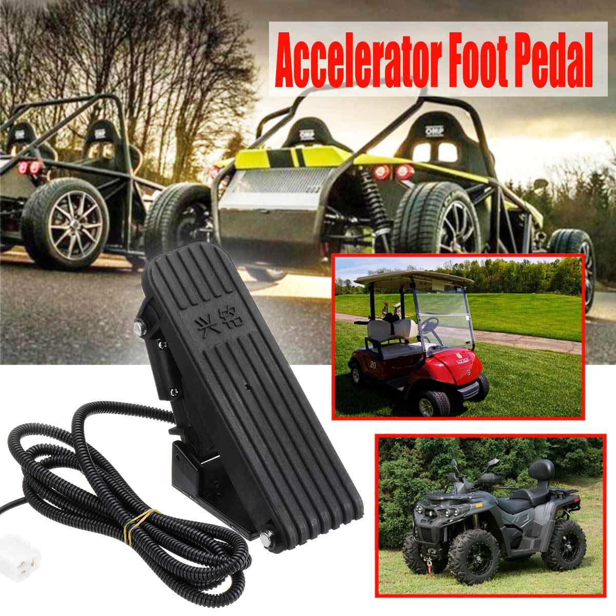 Buy Foot Pedal Throttle Electric Car Plastic Accelerator Foot Pedal Speed Control Bicycle