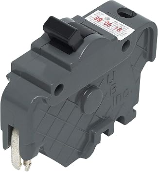 Federal Pacific Plug In Circuit Breaker, UBIF, Number of Poles 1, 30 Amps, 120VAC, Standard - UBIF30N