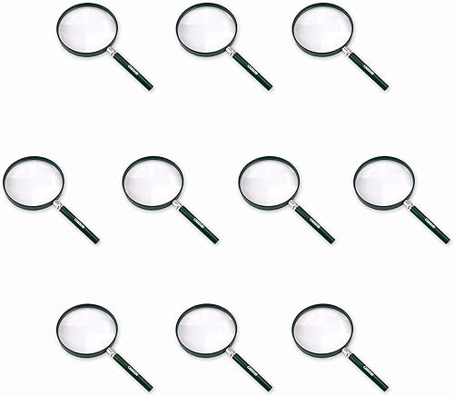 Carson HU-20AMMU Bigeye Lupa con lente de gran tamaño (juego de 10), 5"