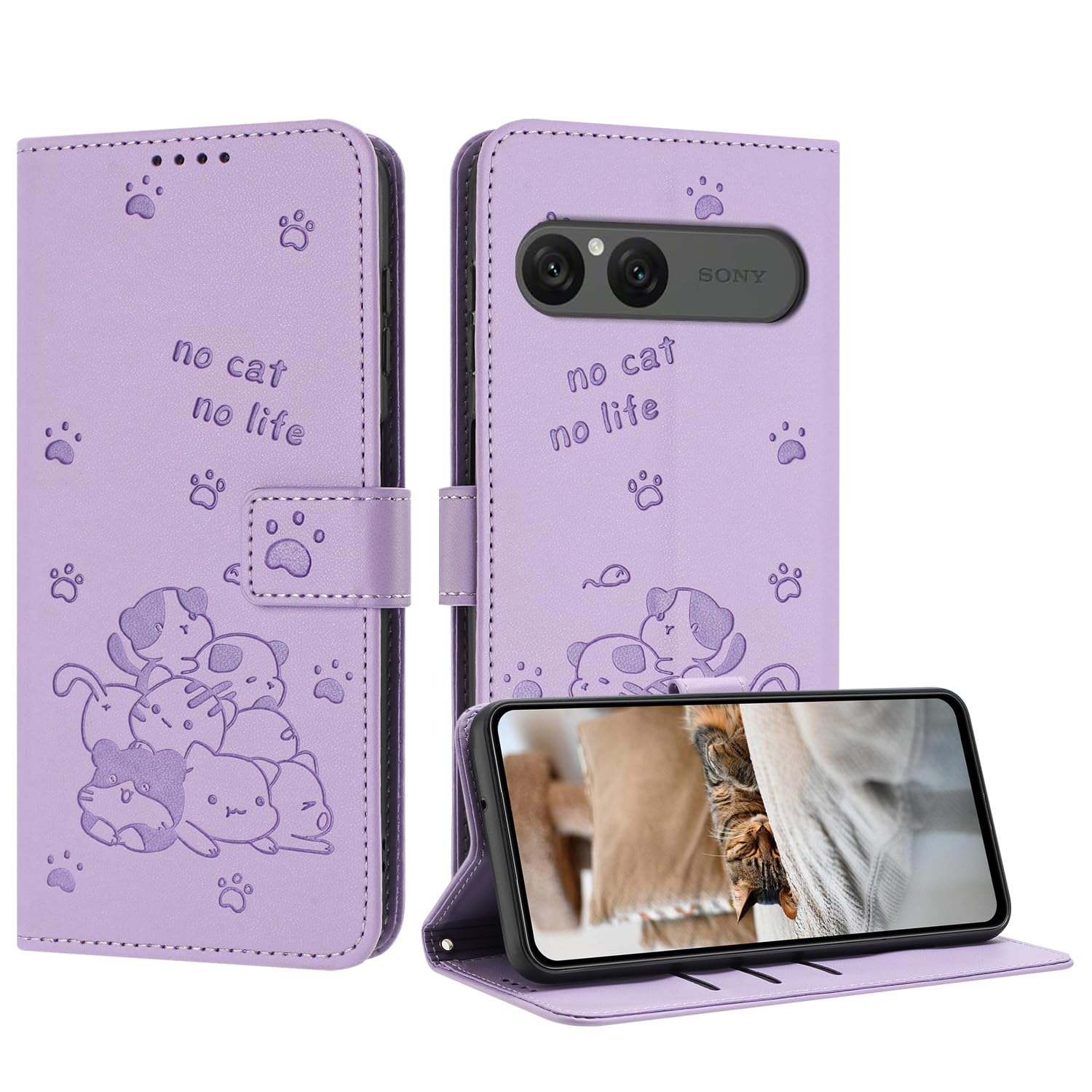 Amazon.co.jp: Vlimus case for Xperia 10 VII ケース 手帳型 かわいい