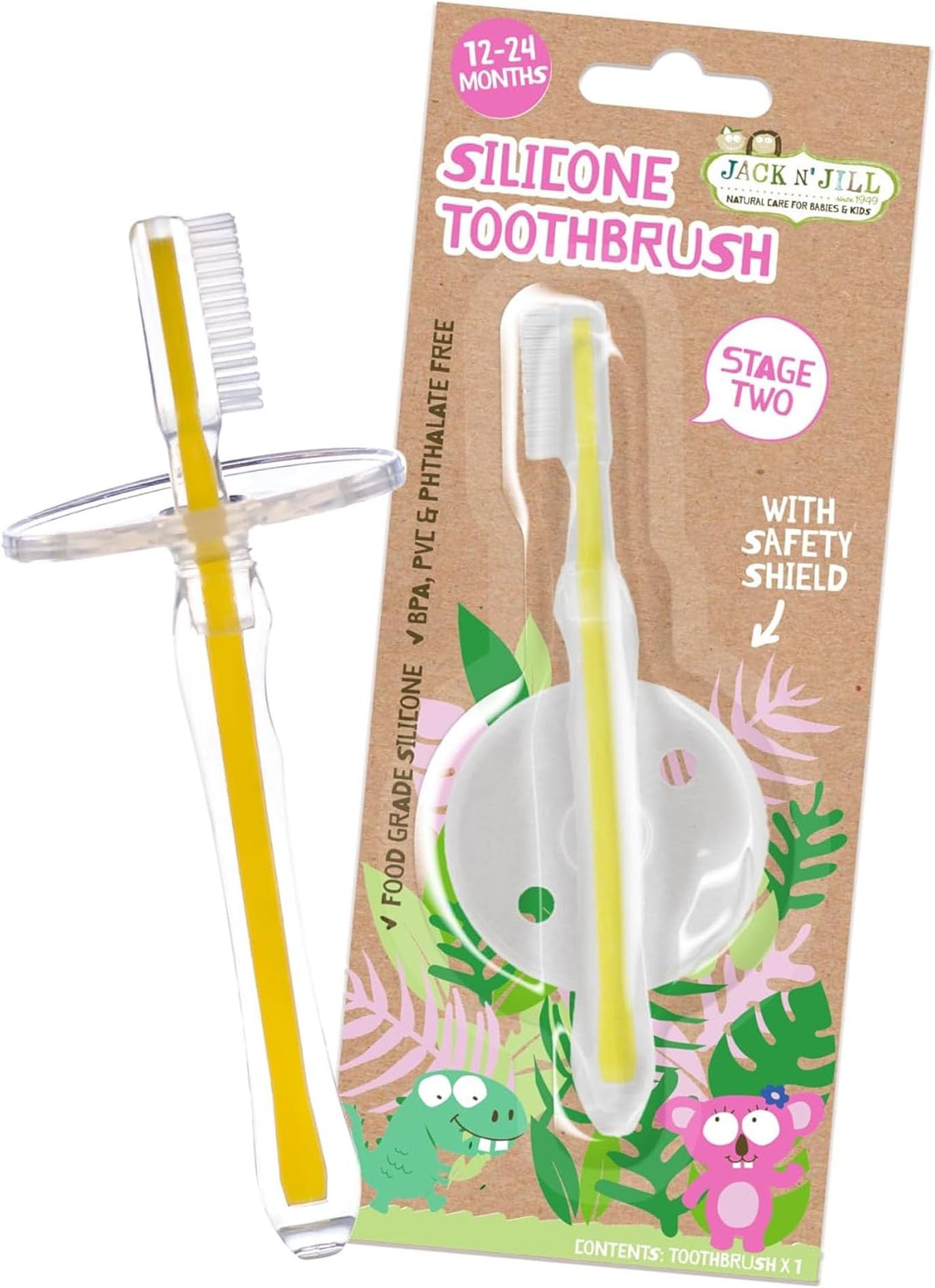SINCE 1949 Silicone Toothbrush