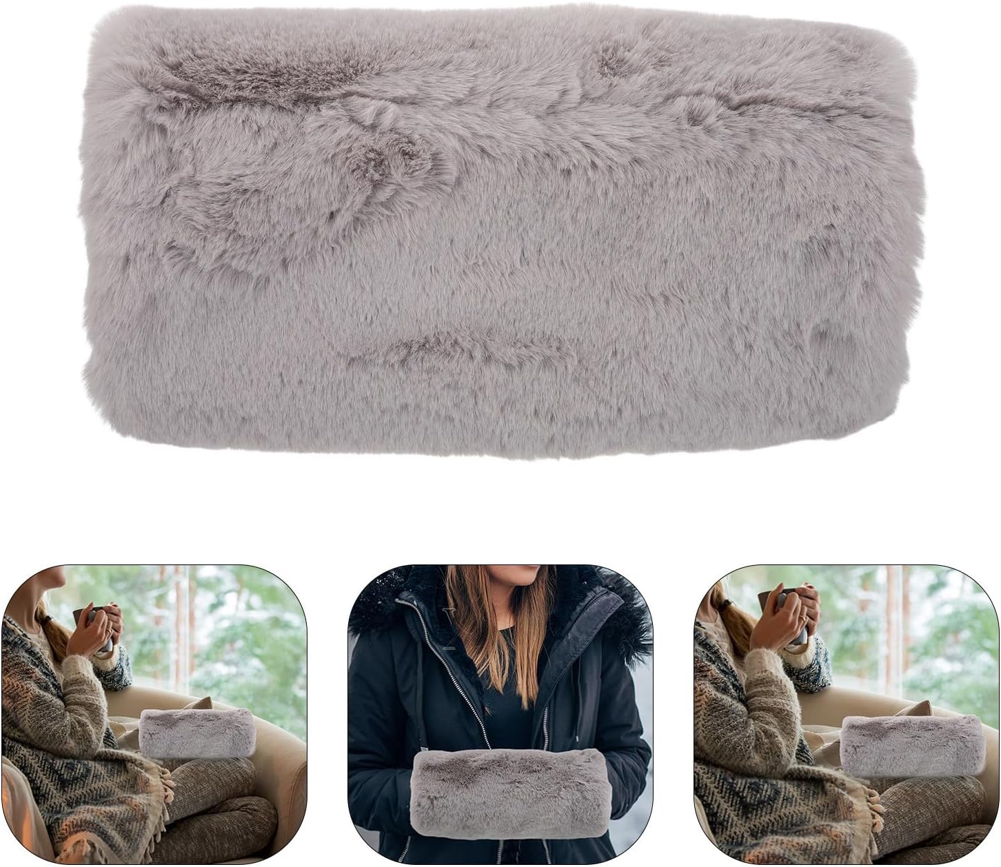 Acrylic Fibers Winter Hand Warmer Muff for Autumn Parties