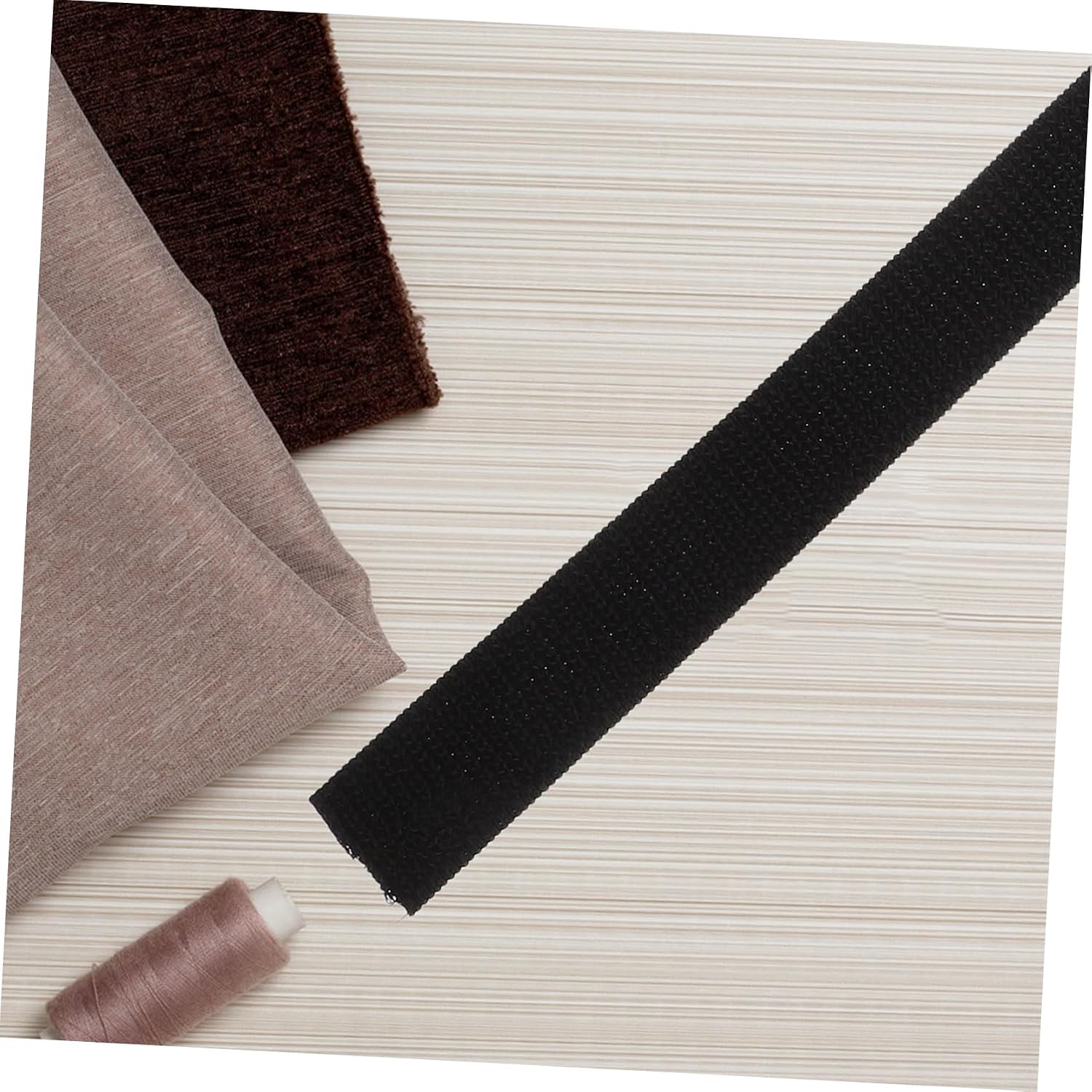 NUOBESTY Nylon Stretch Elastic Band Hook and Loop Tape for Sewing Tailoring DIY Projects
