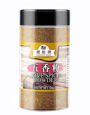 Sweet Post Five Spice Powder 6 oz, Traditional Chinese Seasoning Blend with Star Anise, Cinnamon, Cloves, Fennel, Szechuan Pepper | For Roasted Meats, Marinades & Baking | No MSG, No Additives,