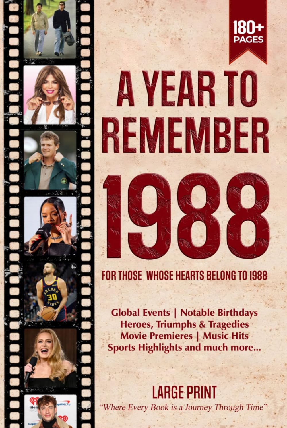 A Year To Remember 1988 History Book: A Nostalgic Tribute for the Radio Babies with Heartfelt Memories of 1988 – An Ideal Gift for Birthdays, Anniversaries, and Special Occasions