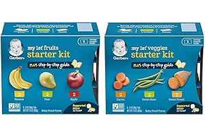 Gerber My First Fruits and Veggies Starter Kit Variety Pack: The Perfect...