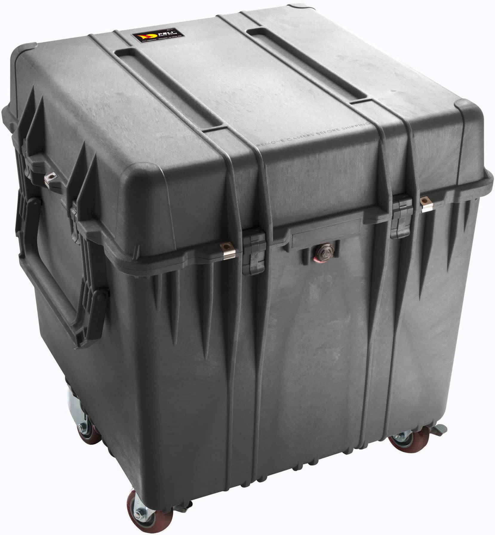 PELI 0370 Maleta Cuadrada Profunda y estanca para Equipos fotográficos y electrónicos, IP67 estanca, 227L de Capacidad, Fabricada en EE.UU., con Espuma Personalizable, Color Negro