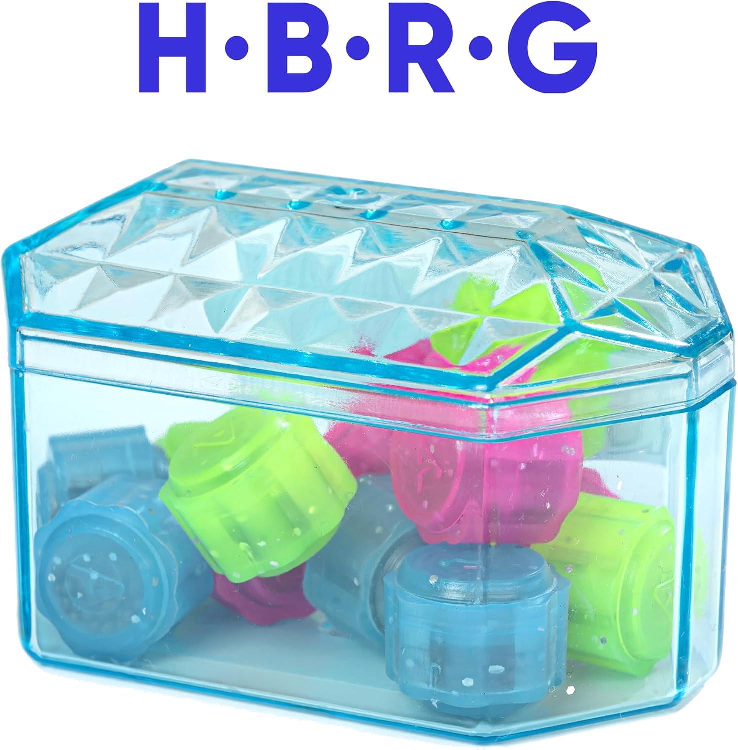 H·B·R·G Crystal Gonggi Korean Jacks Stone Game Tossing Korean Folk Traditional Games, Hand-Eye Coordination Game (12 Pcs) (Color Random). Made in Korea