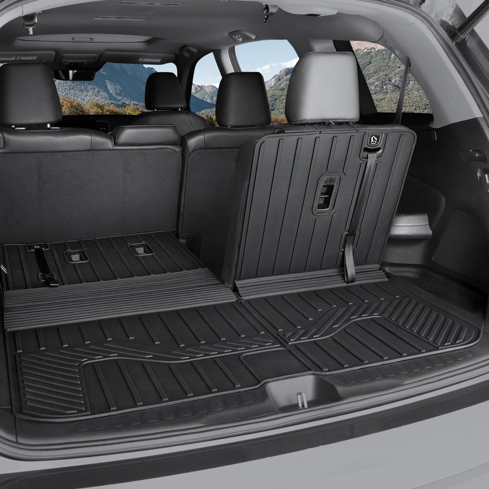 HOUCLEMIC Cargo Mat for Honda Pilot 2016-2022 8 Seat