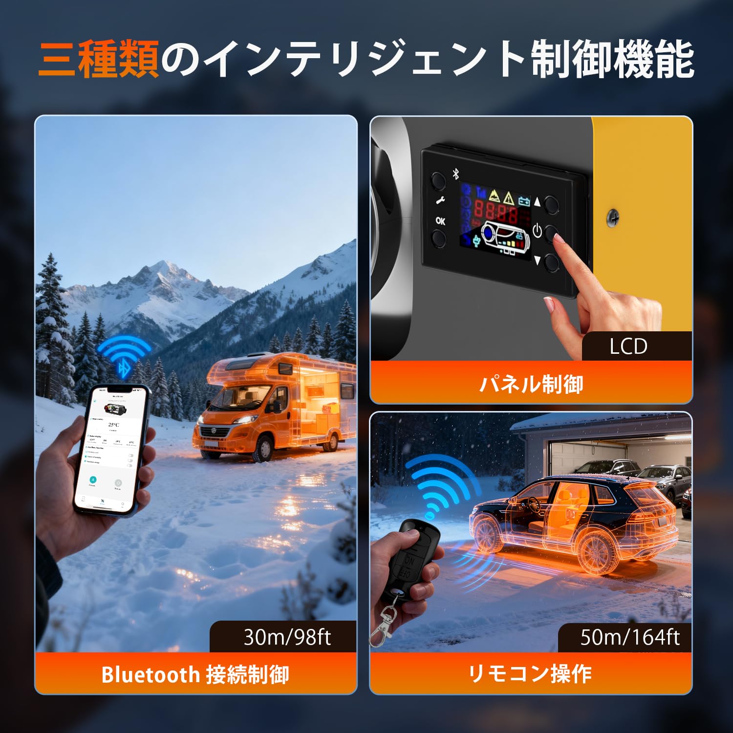 Amazon.co.jp: HLFURNITURE FFヒーター 車載用ディーゼルヒーター 12V