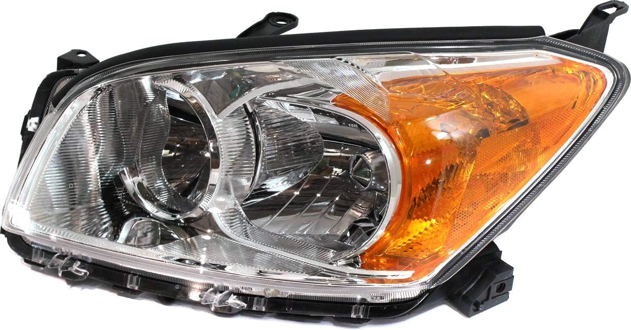Evan Fischer Driver and Passenger Side Headlight for Toyota RAV4 Base Limited Sport 2009-2012 Halogen Without bulb(s) Japan Built Vehicle, Without Sport Package Replaces# 8117042470 8113042470