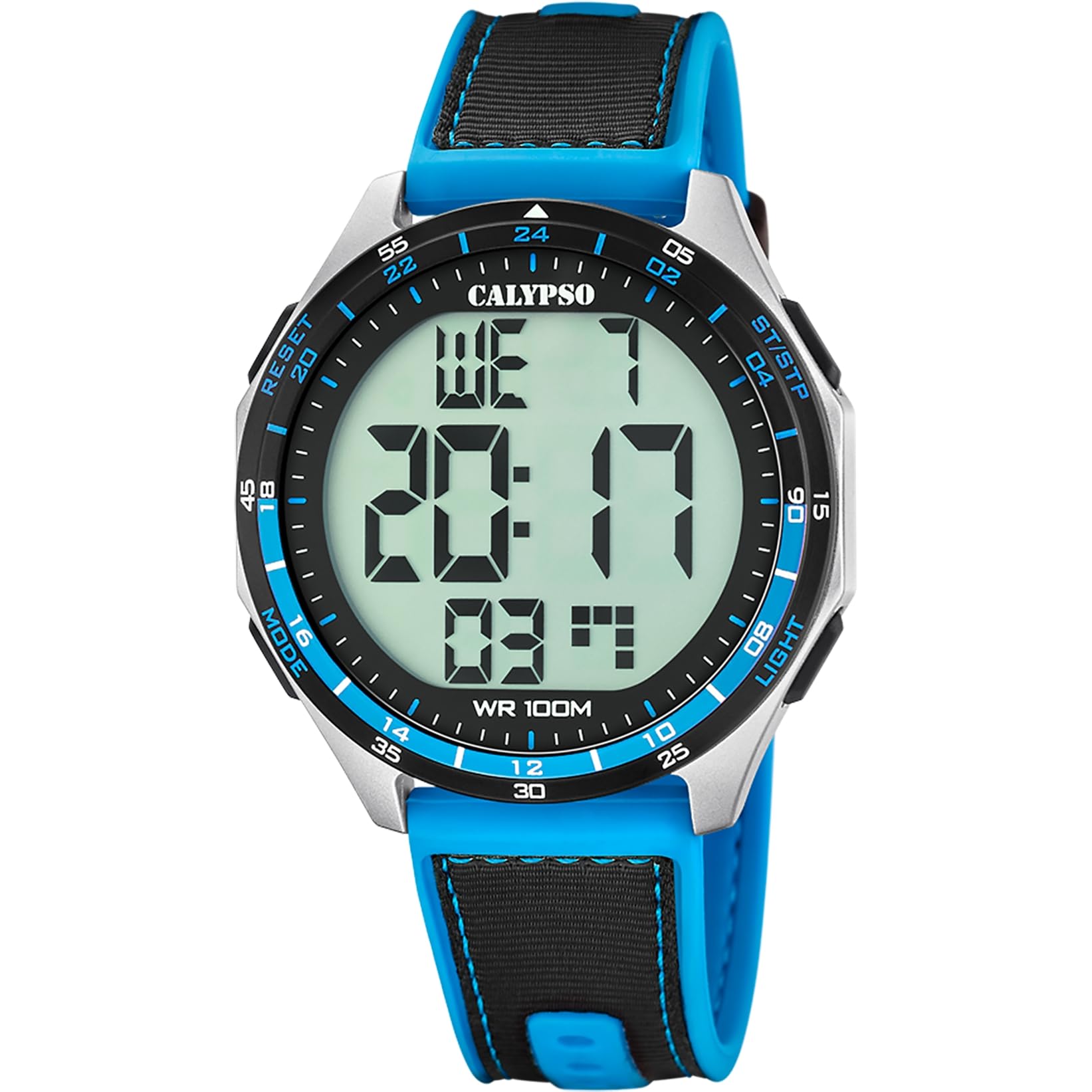 Calypso Orologio Digitale Uomo in Gomma Nero