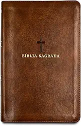 Bíblia Sagrada Acf, Couro-soft, Marrom, Letra Grande, Leitura Perfeita