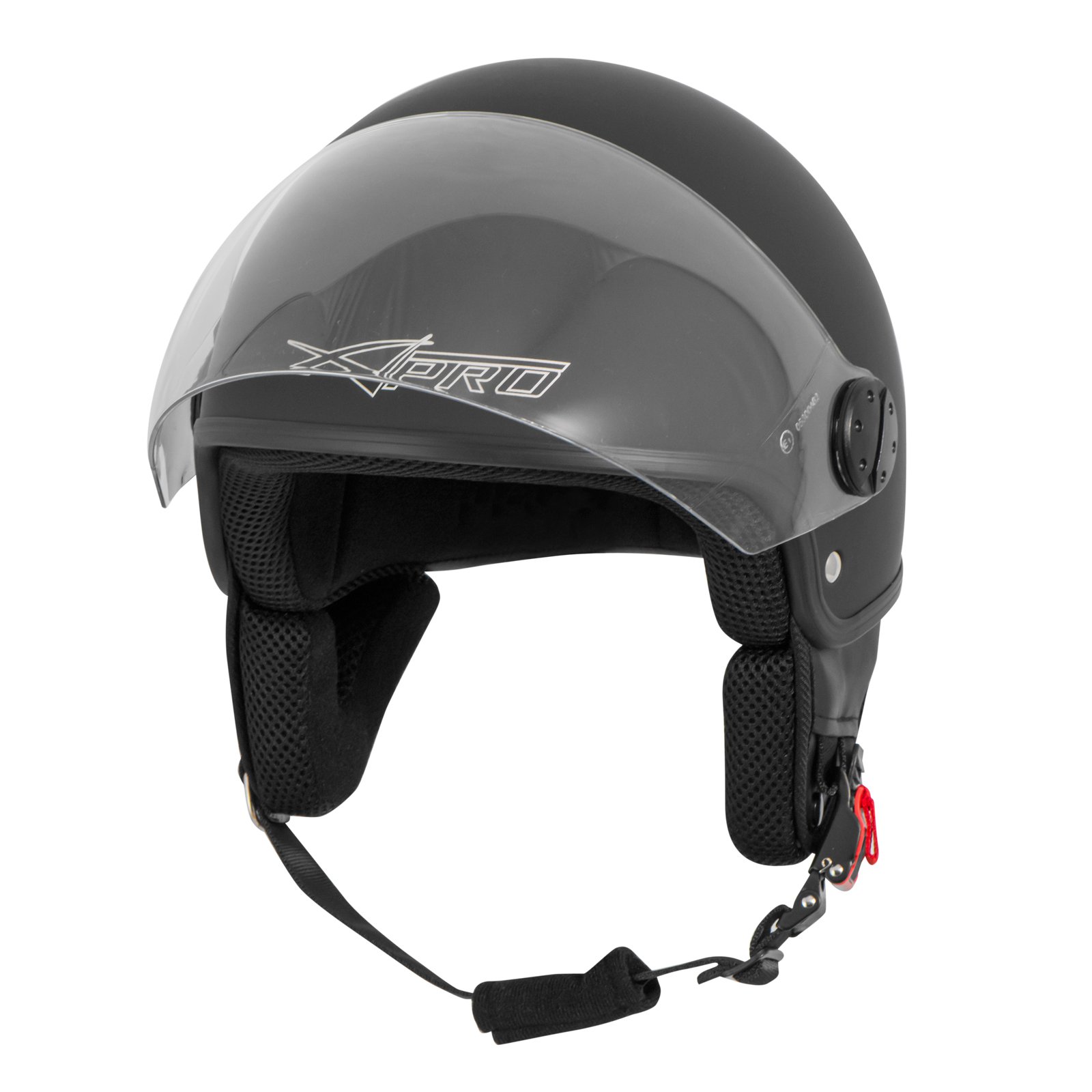 A-Pro Kask motocyklowy, skuter, Jet Demi z wizjerem SonicMoto