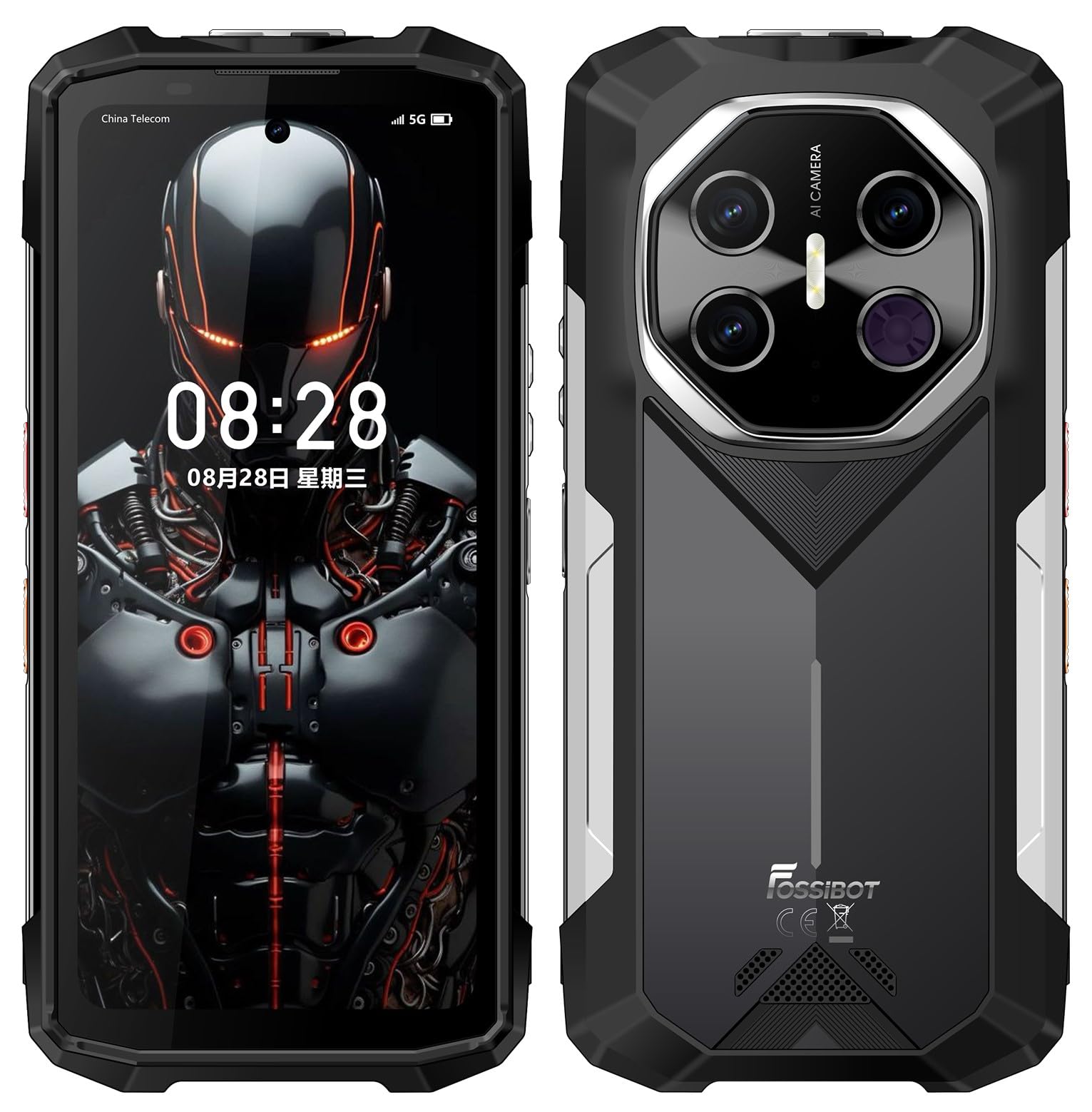 Amazon | 「5G対応」FOSSiBOT F113 SIMフリー スマホ 本体 Android 15