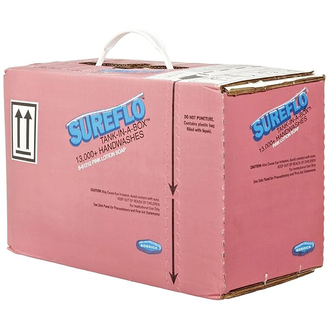 Bobrick SureFlo Soap System Pink Lotion Cartridge 12-Liter
