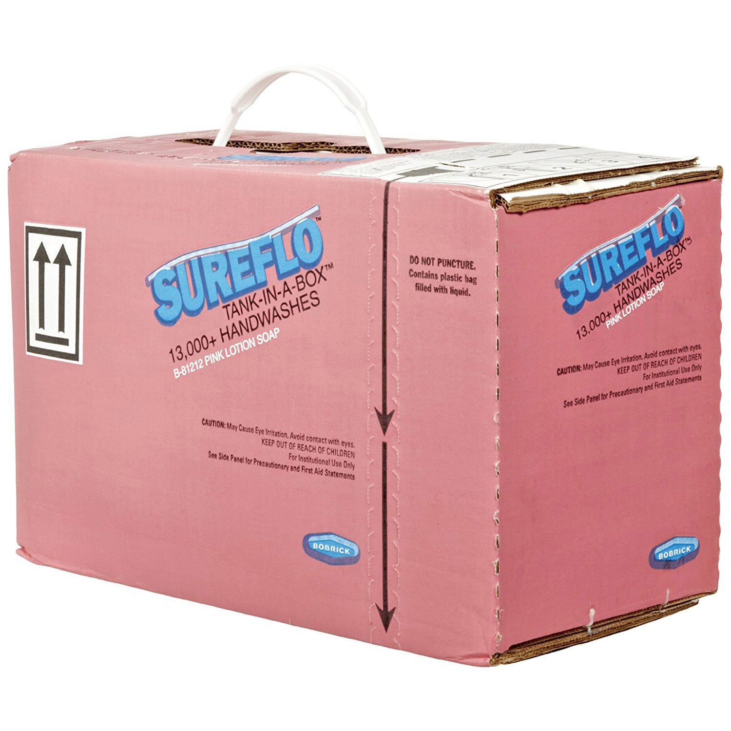 Bobrick SureFlo Soap System Pink Lotion Cartridge 12-Liter