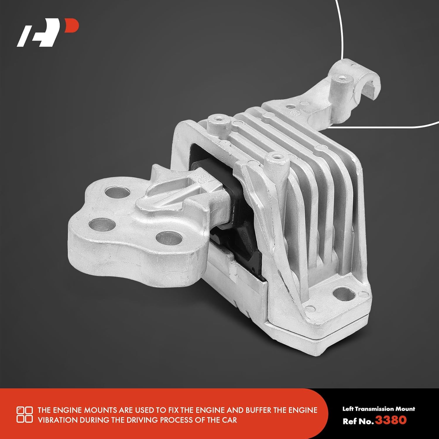 A-Premium 3PCS Engine Motor Mount and Transmission Mount Set [Automatic Transmission] Compatible with Jeep Cherokee 2014-2022 3.2L & Chrysler 200 2015-2017 3.6L, Replace# 68157441AD, 68224909AC