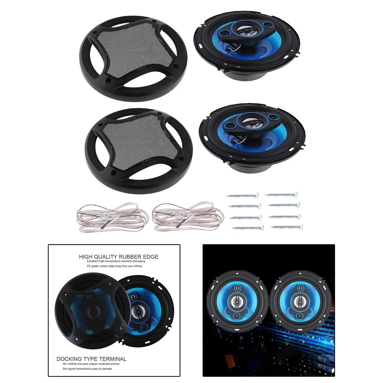 Altoparlanti coassiali da 2 pezzi Tweeter Speakers Car