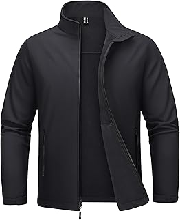 MAGCOMSEN Men's Waterproof Fleece Lined Jacket