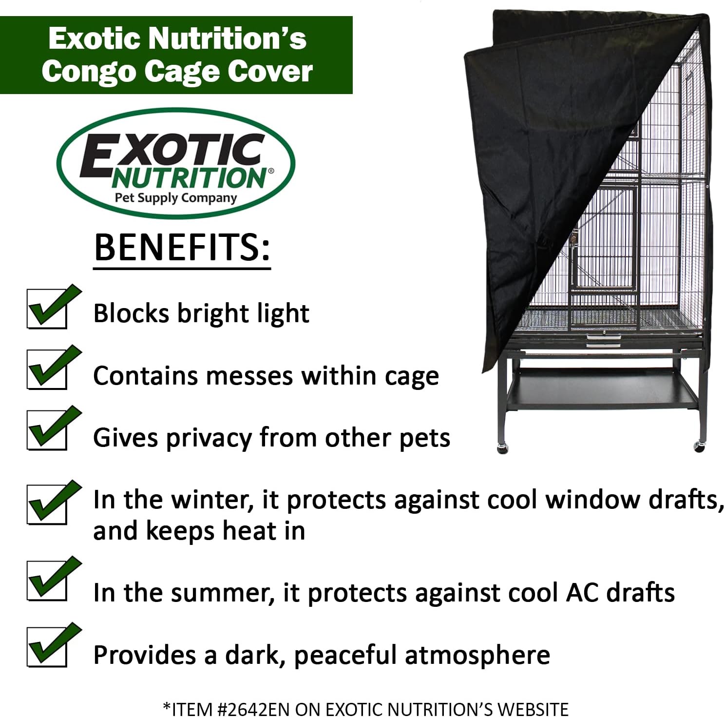 Congo Cage for Small Pets