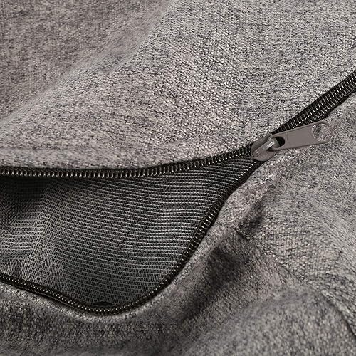 Miniatura 6 de Funda de sofá grande para silla tipo puf (sin relleno), cómoda funda de sofá sin relleno para adultos y niños, fundas suaves para sillas de tatami