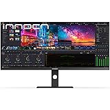 INNOCN 40インチモニター 5K 大画面ディスプレイ 21:9 IPS非光沢 HDR400 ウルトラ ワイドモニター USB Type-C給電/HDMI2.1/DP1.4/USBハブ付き/スピーカー内蔵 ブルーライト軽減 高さ・左右調整 40C1U