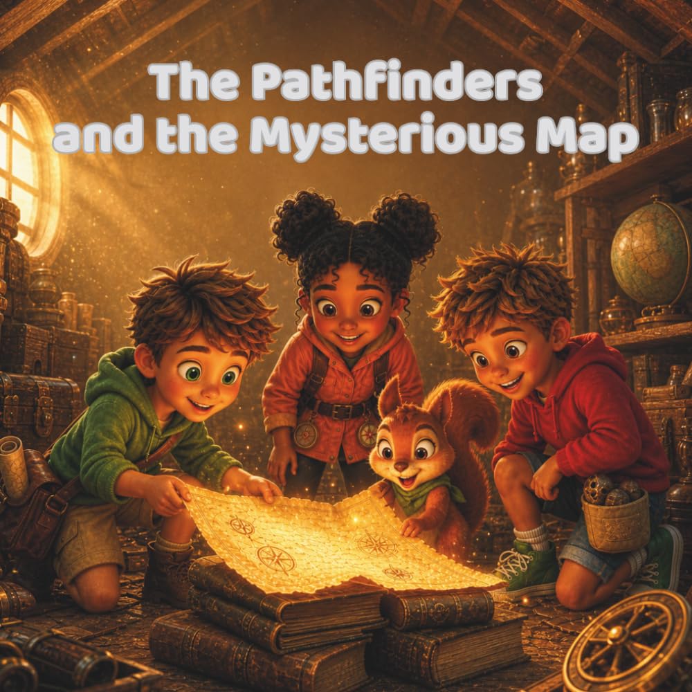 The Pathfinders and the Mysterious Map: A Magical Adventure About Friendship, Riddles, and a Living Map