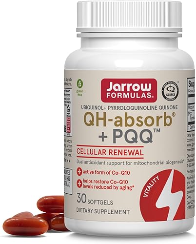 Suplemento QH Plus PQQ Jarrow Formulas, QHPQ, 1, 1