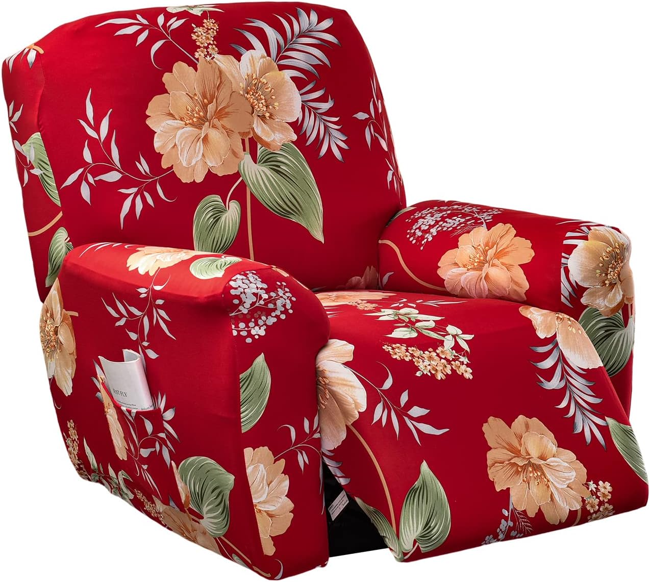 EcoAncheng Recliner Slipcovers 4Pieces Recliner Chair