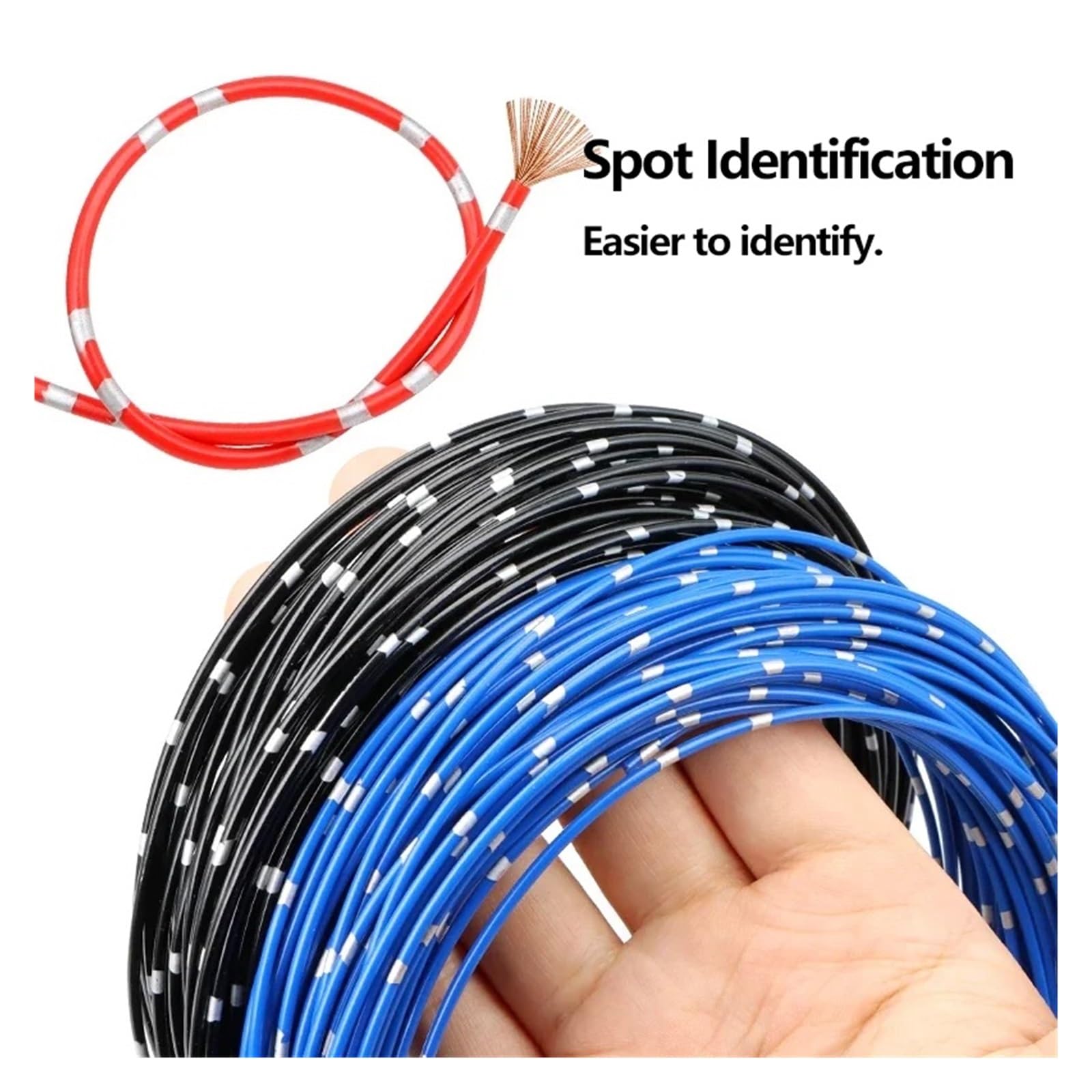 5/10/30m AVSS Wire Kable Samochodowe AWG 15 14 Izolacja PVC Czysta Miedź Głośnik Audio Samochodowa Linia Elektroniczna(Yellow,10m 15AWG)