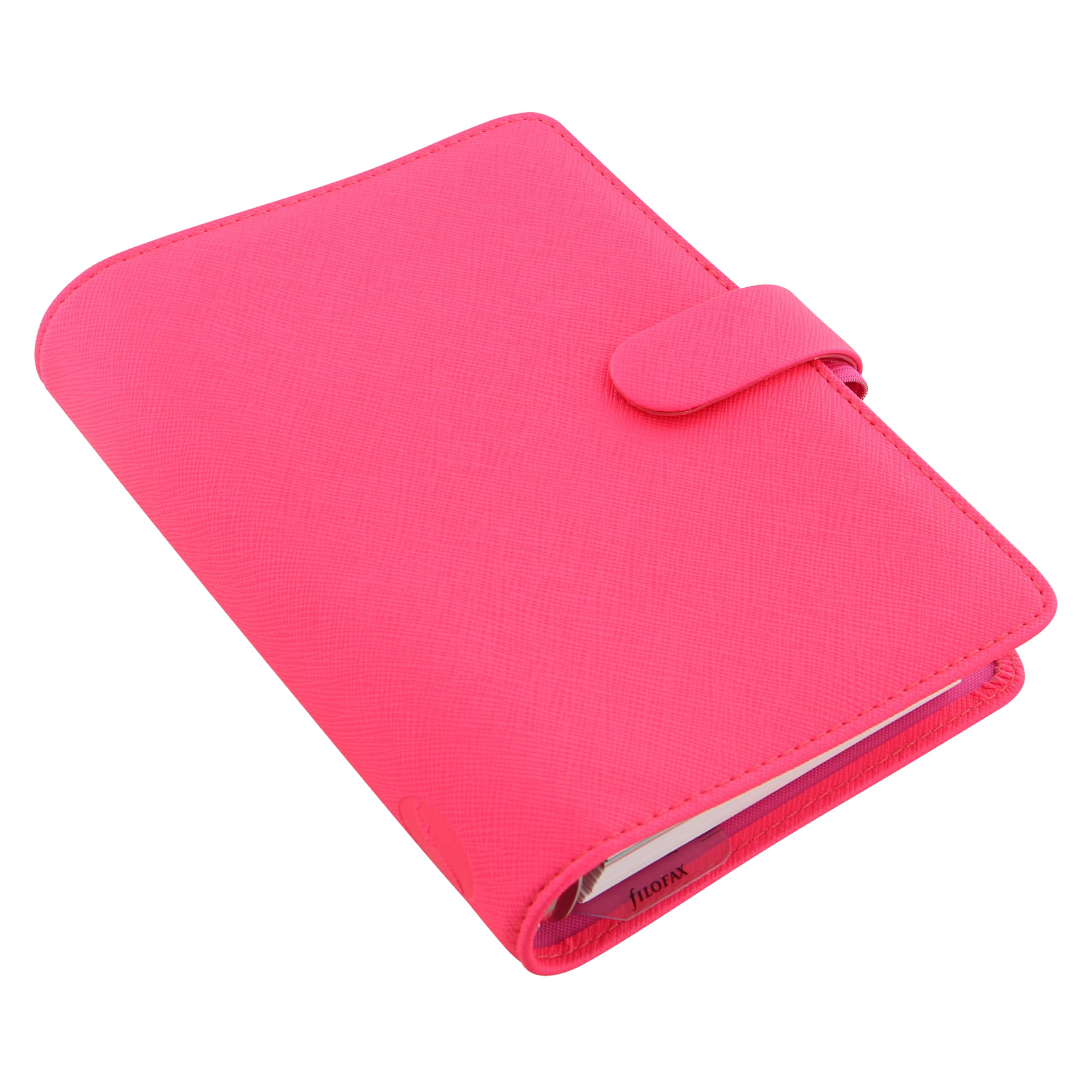 Filofax Saffiano Personal Organiser - Pink - Image 2