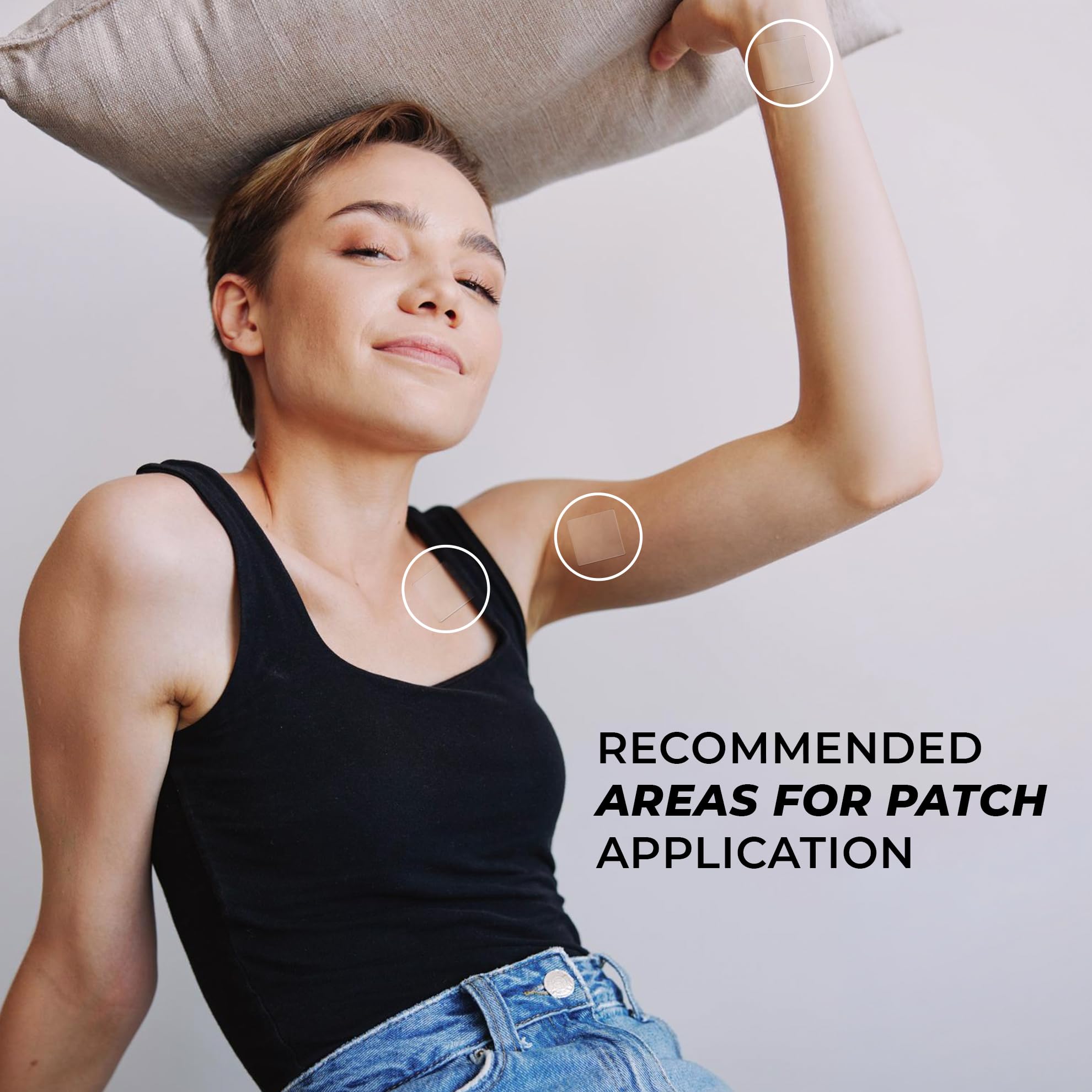 Sleep Support Patches, Natural Sleep Aid with Melatonin, Magnesium & Valerian Root, Relaxation Support, Wake Up Refreshed. 30 Patches — Amazon image 6