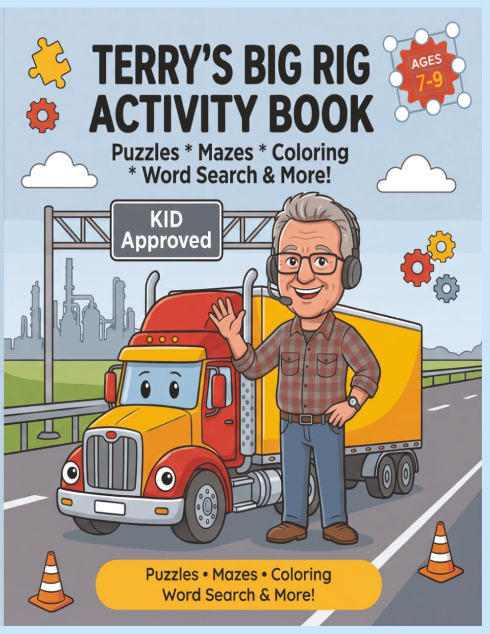 Terry's Big Rig Activity Book
