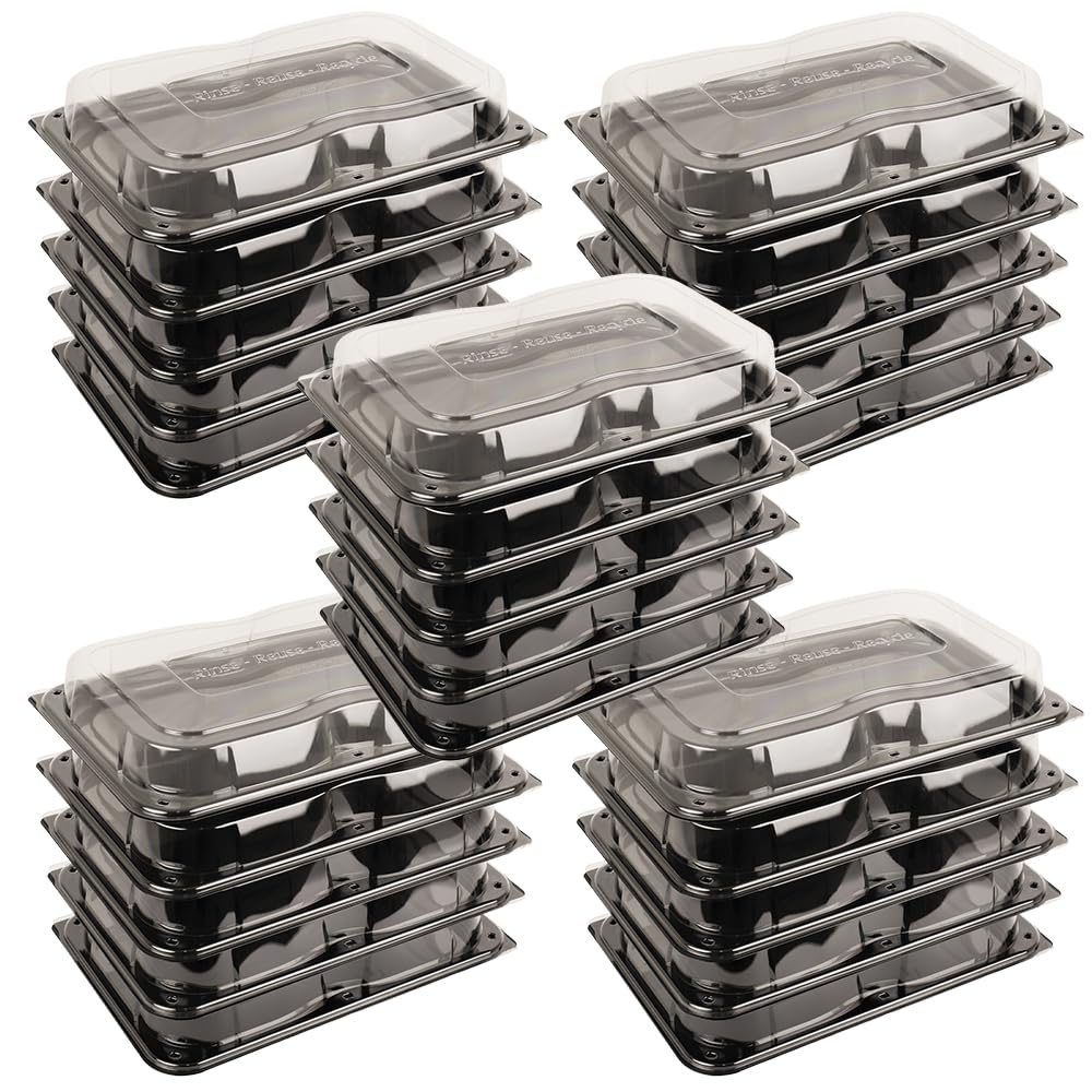 Large Sandwich Platter with Lids x 25 Catering Cake Buffet Party Platters Trays