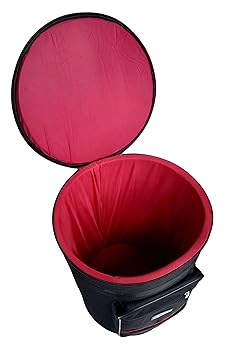 Malav Djembe (of 13 Inch) Bag of Hard Fiber Frame with 1 Pocket