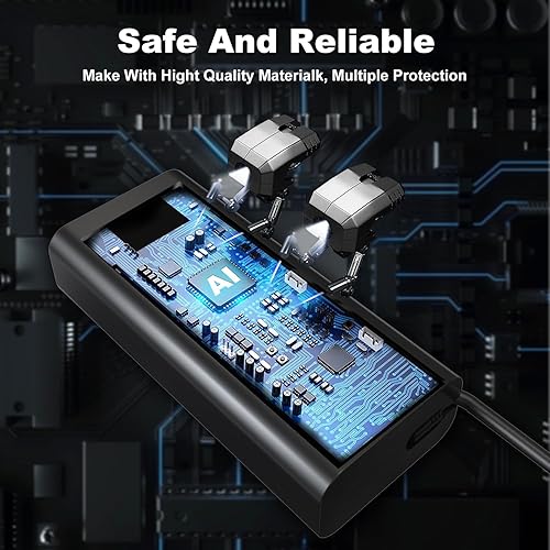 Miniatura 4 de Cargador USB C de 65 W tipo C compatible con Dell Latitude Computer 5530 5420 5430 5520 5540 7430 7420 7420 7440 7340 7530 7320, Inspiron 14 7425 16