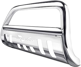 VANGUARD VGUBG-0453SS Stainless Steel Wide Bull Bar | Compatible with 15-17 Lexus NX200T / 15-22 Lexus NX300H / 06-18 Toyota RAV4 Excludes TRD Models