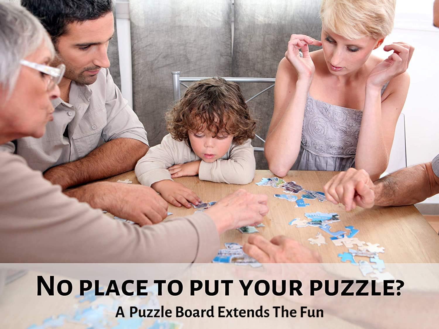 Jigsaw Puzzle Board Portable Puzzle Storage Mat, Store and Transport Jigsaw Puzzles Up to 1000 Pieces, Non-Slip Flannelette Surface, Lightweight, 23" x 32"