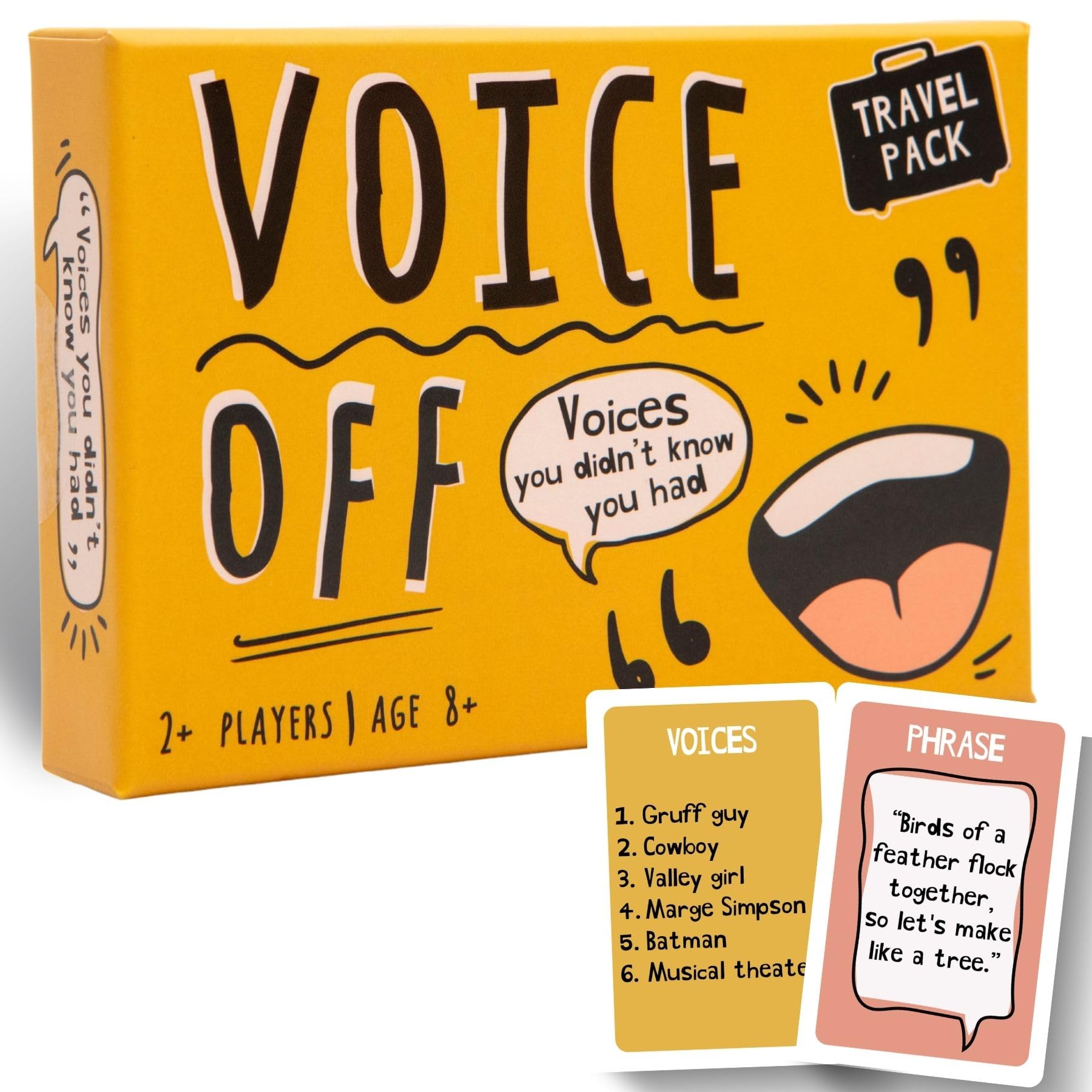 Boxer Games Voice Off Travel Game