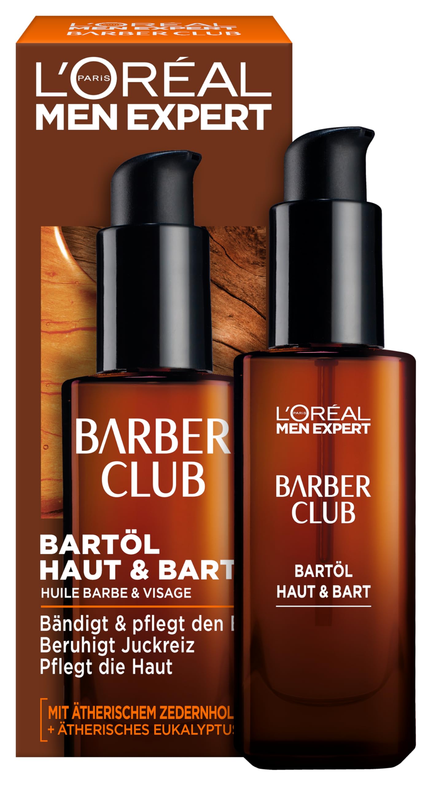 L'Oréal Men Expert Bartöl mit Zedernholzöl