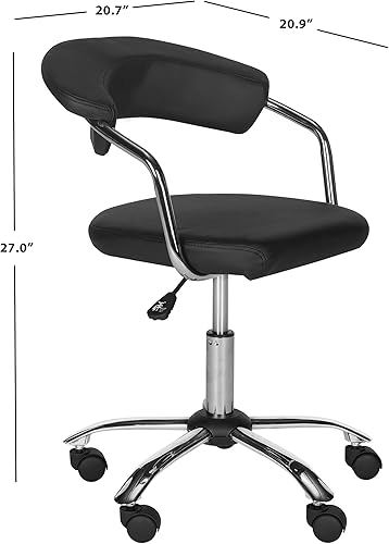 Miniatura 2 de SAFAVIEH Home Collection Pier - Silla de escritorio color crema Negro -,Crema,Gris