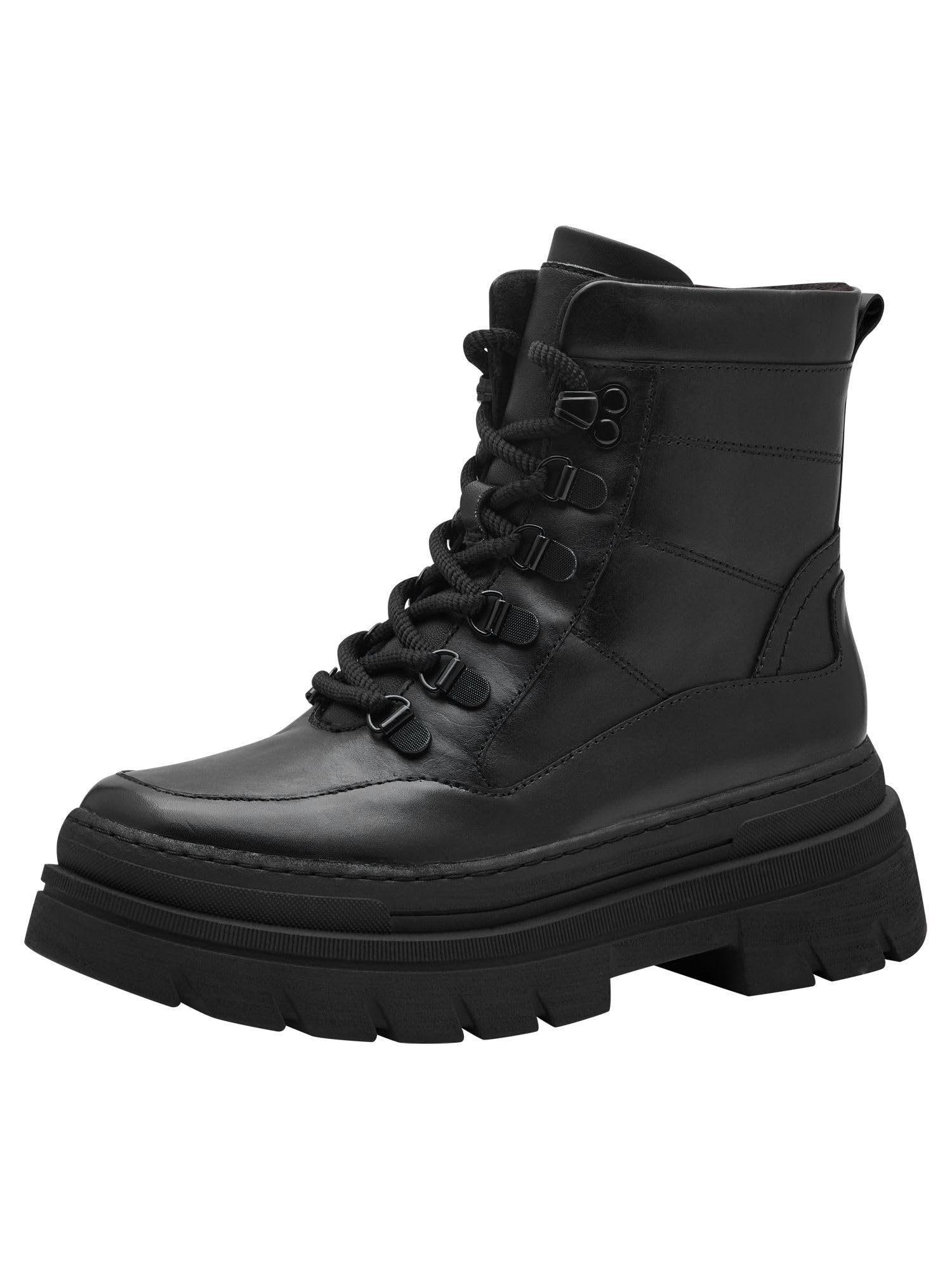 MARCO TOZZI Women's Laced Bootie 2-26226-43 Fashion Boots, Black, 38 EU, black, 6 UK