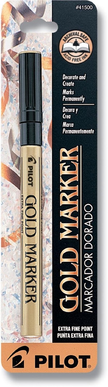 Gold Extra Fine Point Marker
